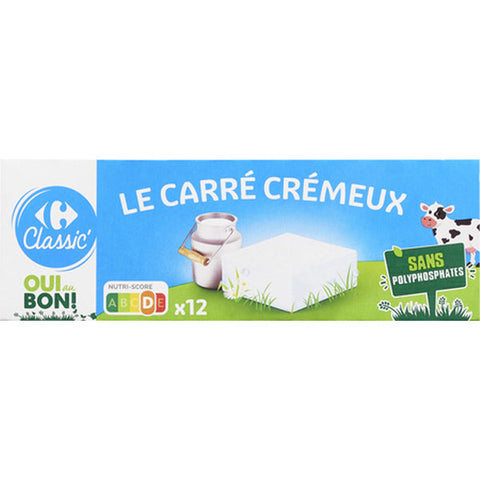 MELTED CREAM PORTIONS CHEESE 240G (#116905)