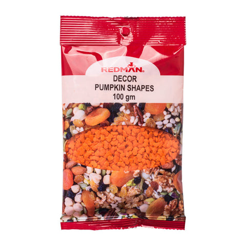PUMPKIN SHAPES DECOR 100G (#62397)