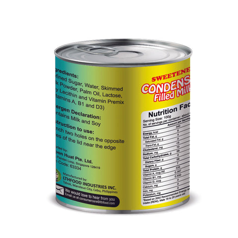 SWEETENED CONDENSED FILLED MILK 390G (#63334)