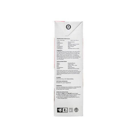 WHIP & COOK (CREAM ALTERNATIVE) 1L (#64458)