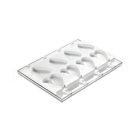 SILICON MOULD HEART SET GEL03 (#65312)