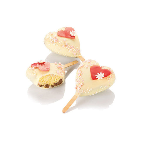 SILICON MOULD HEART SET GEL03 (#65312)