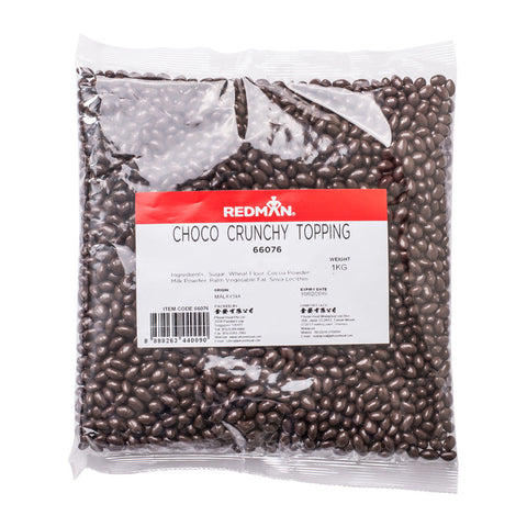 CRUNCHY CHOCOLATE TOPPING 1KG (#66076)