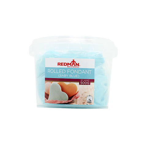 ROLLED FONDANT (BABY BLUE) 500G (#66237)