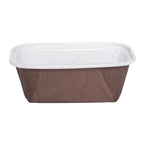 BAKING CASE PET 4.2X7.8XH4.3CM BROWN (#66267)