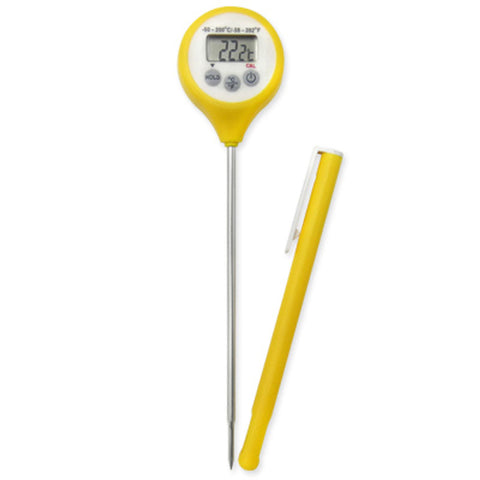 DIGITAL THERMOMETER (YELLOW) (-50°C+200°C) (#66392)