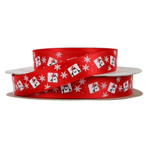 RIBBON RED PENGUIN 16MMX25M (#66789)