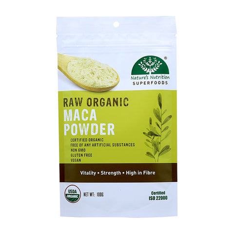 RAW ORGANIC MACA POWDER 100G (#67195)
