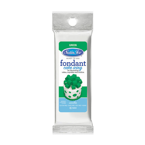 GREEN ROLLED FONDANT 4.4OZ (#67252)