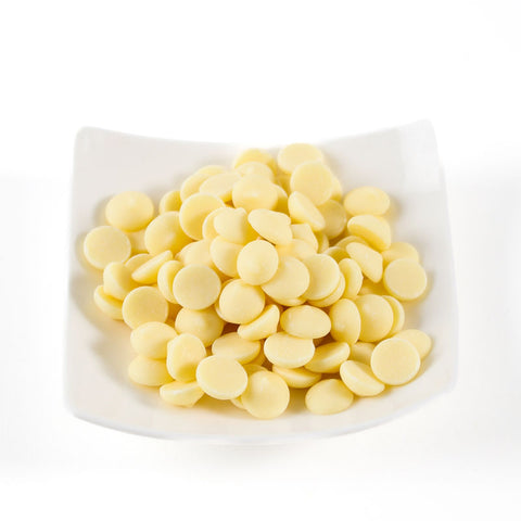 WHITE CHOCOLATE COUVERTURE 28% 400G (#67340)