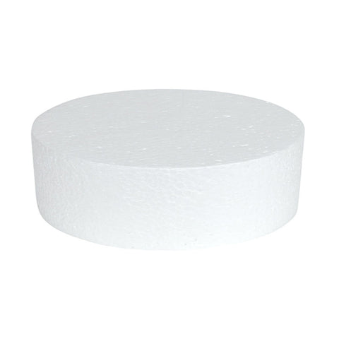 DUMMY STYROFOAM ROUND 14X4 INCH (#67349)