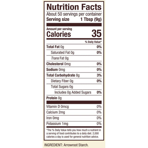 ARROWROOT STARCH FLOUR 16OZ (#67911)