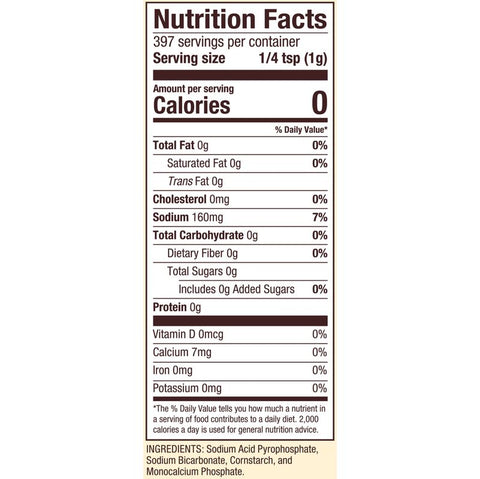 GF BAKING POWDER 14OZ (#67912)
