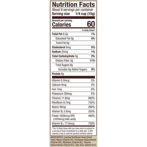 NUTRITIONAL YEAST 5OZ (#67918)