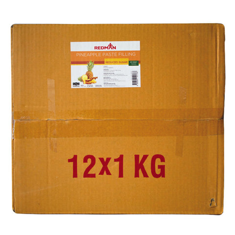 PINEAPPLE PASTE LESS SUGAR 1KG (#68094)
