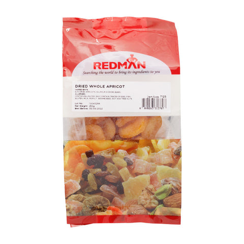 DRIED WHOLE APRICOT 250G (#7125)