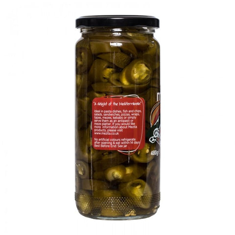 SLICED GREEN JALAPENO 480G (#81195)