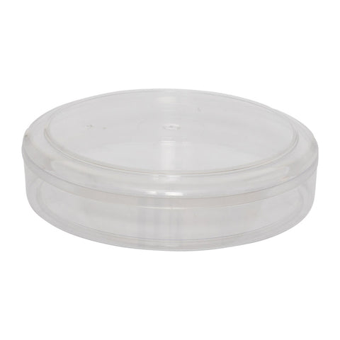 CLEAR ROUND PS CONTAINER W190XH45MM 6272 (#8122)