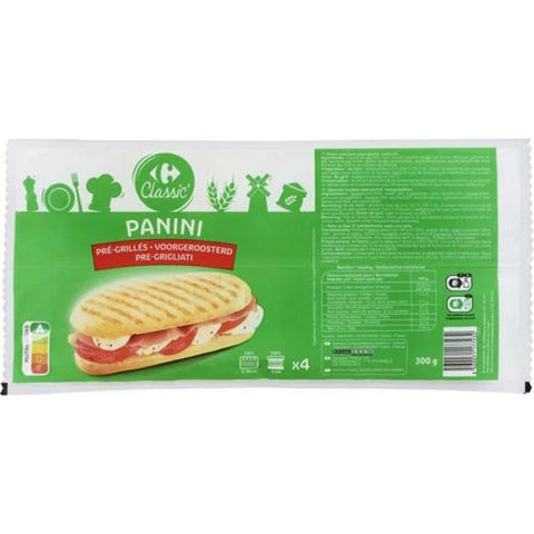 PRE-GRILLED PANINI BREAD 75G (#116950)