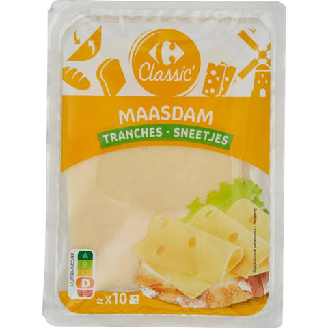 SLICED MAASDAM CHEESE 200G (#116904)
