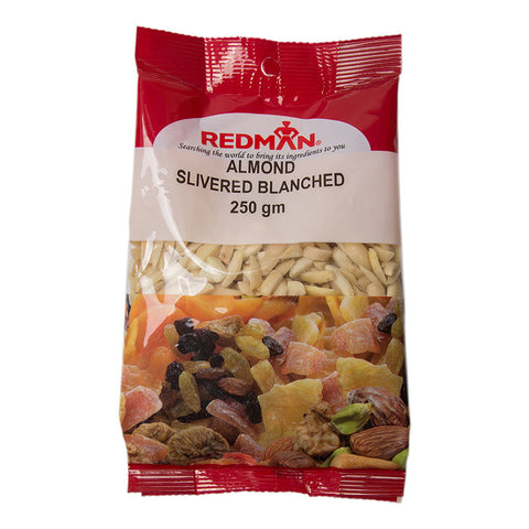 BLANCHED ALMOND SLIVERED 250G (#917)