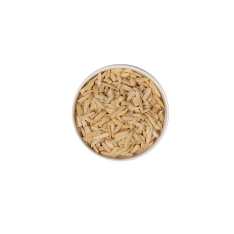 BLANCHED ALMOND SLIVERED 1KG (#970)