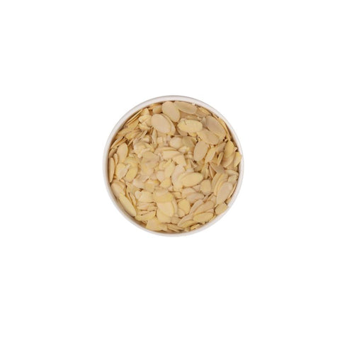 BLANCHED ALMOND SLICED 1KG (#972)