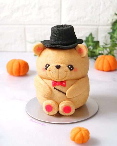 Bear Plushie 3D Roll Chiffon Cake (#SUSTSV0015)
