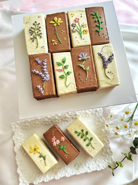 Floral Buttercream Sliced Cakes (#SANTSV0002)