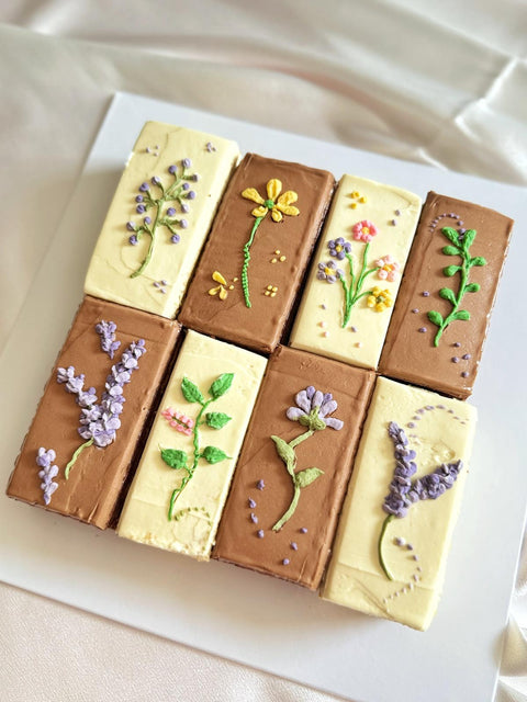 Floral Buttercream Sliced Cakes (#SANTSV0002)