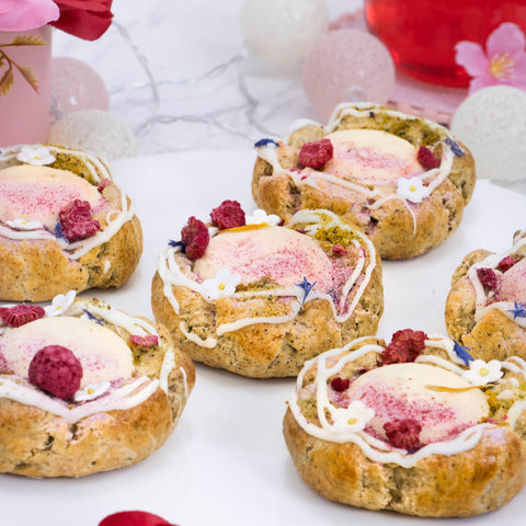 Mother's Day Earl Grey Strawberry Cream Cheese Scone (#MOTD001)