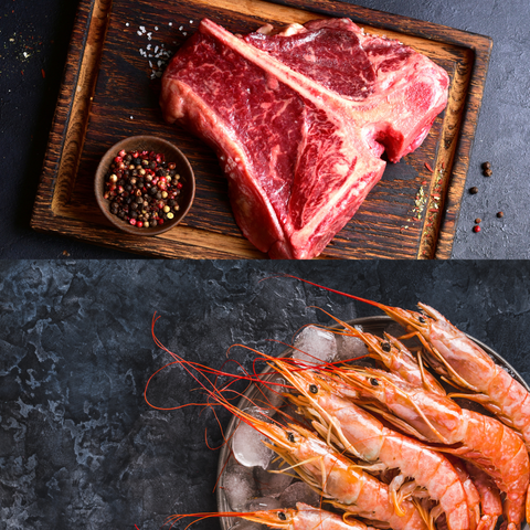Wide Range of Premium Meat & Seafood