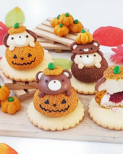 Cute Halloween Choux Pastry Class (#PHYTSV00004)