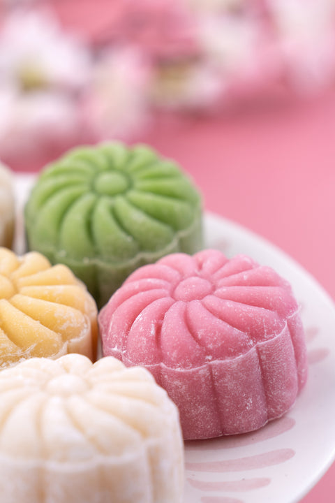 Moon Palace Lychee + Coconut Sweet Potato & Yam Snowskin Mooncake (#MOONCAKE2)
