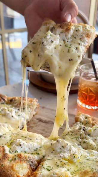 Smoked Duck Pizza & 5 Cheese Pinsa (#PIZZA1)