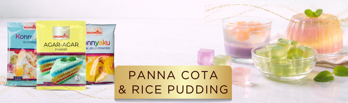 PANNA COTTA & RICE PUDDINGS