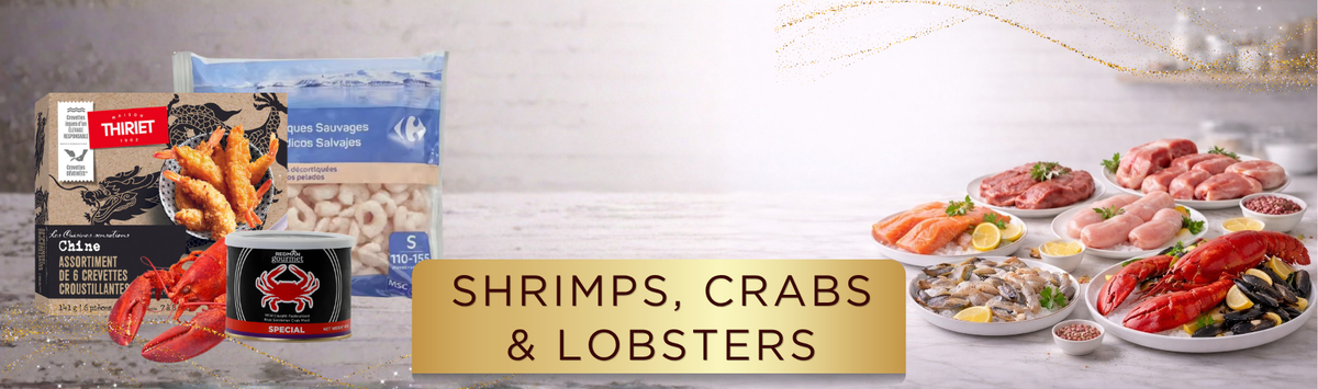 SHRIMPS, CRABS & LOBSTERS