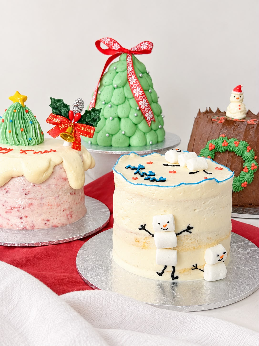 Mini Christmas Cake (