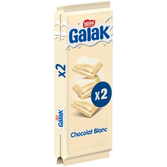 GALAK WHITE CHOCOLATE BAR 2X100G (