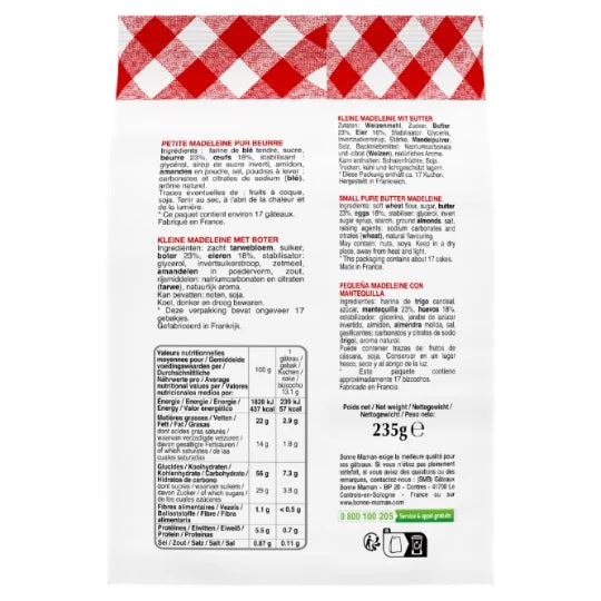 MADELEINE PURE BUTTER 300G (