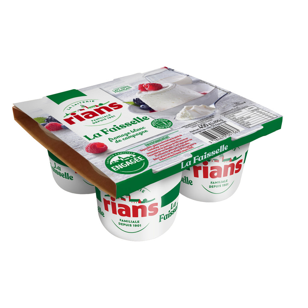 FAISSELLE CHEESE 6% 4X100G (