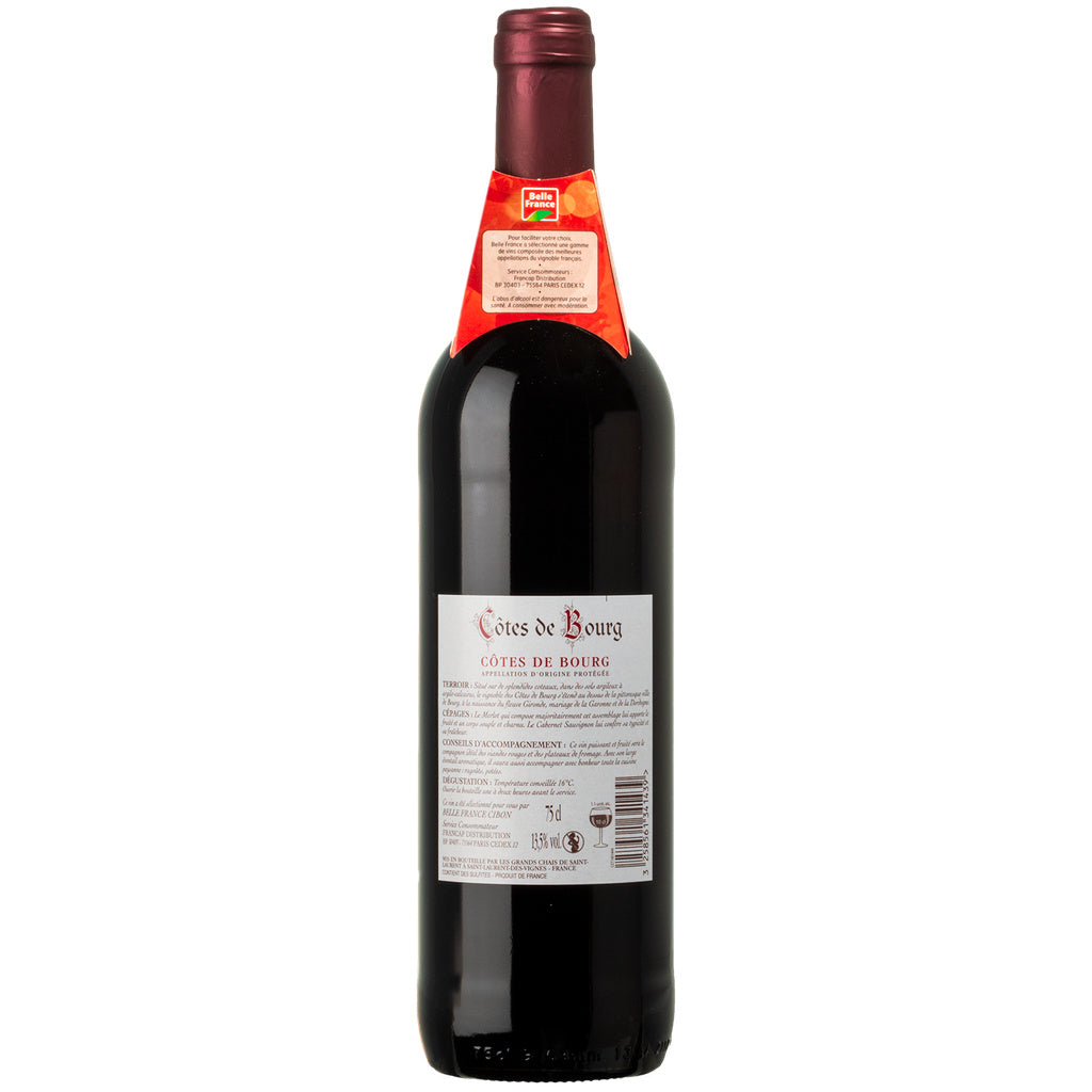 RED WINE COTES DE BOURG 2022/2023 75CL (