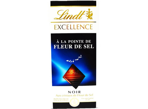 DARK CHOCOLATE BAR WITH SEA SALT 100G (#116043)