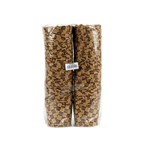 MUFFIN CUPCAKE BAKING CASE KRAFT BROWN 100PC (#100008)