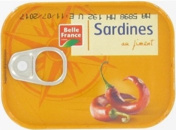 SARDINES IN SPICED OIL 100G (#117087)