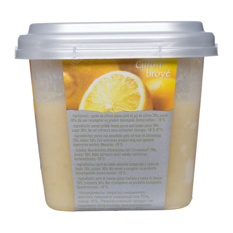 FROZEN CRUSHED LEMON PUREE 8023 1KG (#100046)