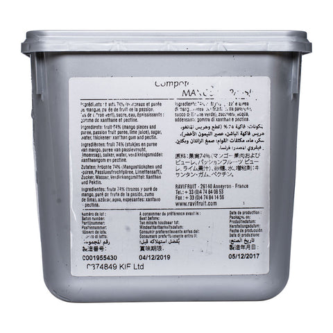 FROZEN MANGO & PASSIONFRUIT COMPOTEE 8610 2.5KG (#100060)