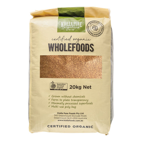 ORGANIC WHEAT GRAIN 20KG (#100183)