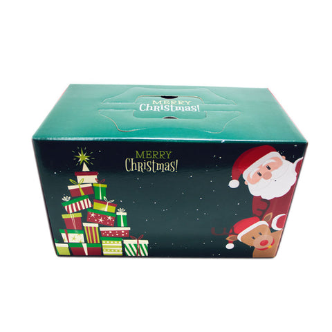 LOG CAKE BOX 13.375X7X5.875"H /XMAS GIFT TREE (#100371)