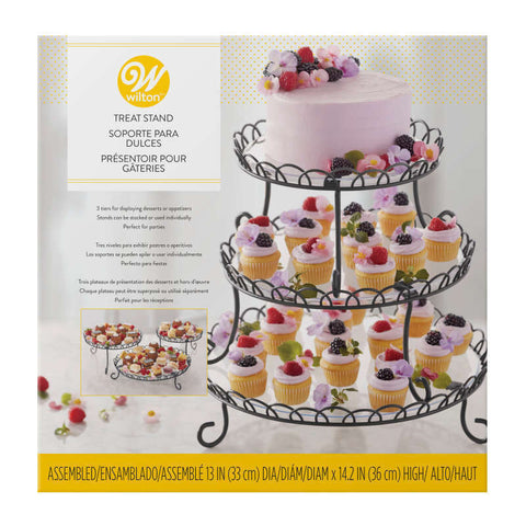3-TIER IRON TREAT STAND 307-0837 (#100378)